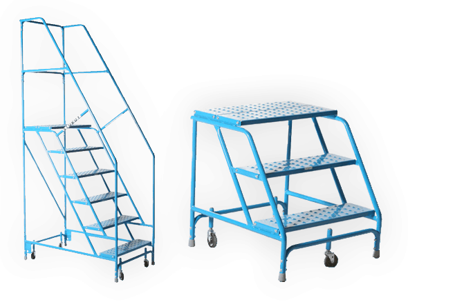 L Series Rolling Steel Ladder